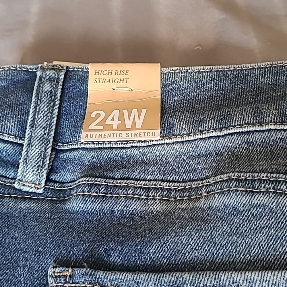 Royalty for me High Rise Straight Jeans, 24W - Picture 7 of 9